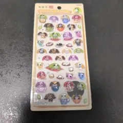 お茶犬 ボンボンドロップシール たべもの