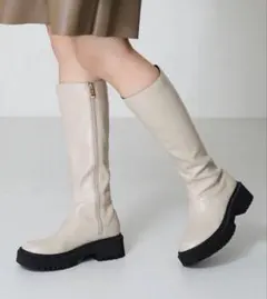 oriental traffic ストレッチロングブーツLL25〜25.5㎝