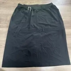 y's黒のタイトスカート ベルト付きのサムネイル