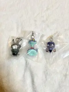 ズートピア2 めじるしアクセサリー 3個セット ジュディ パウバート 他