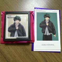 ヒロアカ　ベースヤードトーキョー　緑谷出久　ステッカー　マグネット