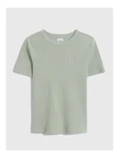 リブ GAPアーチロゴ Tシャツ