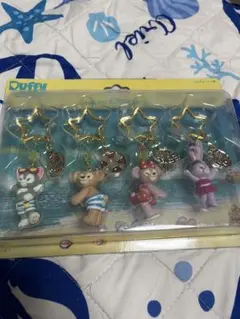 ディズニーシー　サニーファン　ダッフィキーチェーンセット