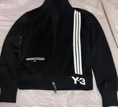 Y-3 黒 ジップアップジャケット　ジャージ 長袖　Ｓ　ダブルジップのサムネイル