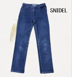 SNIDEL スナイデル　スキニー　デニムパンツ　ブルー　日本製　0サイズのサムネイル