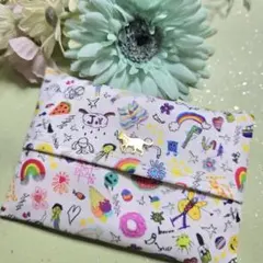 Libertyタナローン生地のポケットティッシュケース チルドレンオブリバティのサムネイル