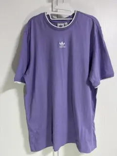 adidas Tシャツ パープル XL