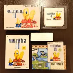 【箱と説明書付】FINALFANTASY I・II ファミコンソフト スクウェア