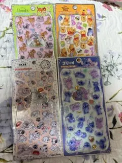 ディズニープチドロップステッカー　正規品 カミオジャパン