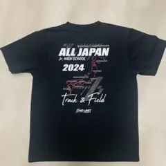 NISHI SPORTS 2024 全中陸上 Tシャツ ！！美品！！Oサイズのサムネイル