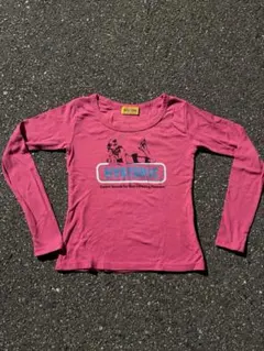 HYSTERIC GLAMOUR 長袖カットソー ピンク