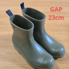 GAP 長靴 Sサイズ 23cm オリーブ レインブーツ　GPL22423