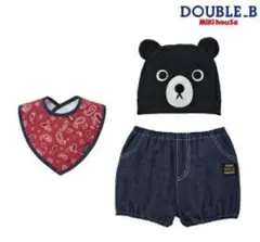 【新品】ダブルビー　帽子スタイ