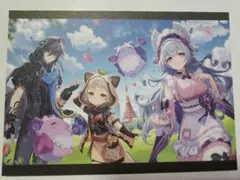原神 スシロー ポストカード ポスカ 池袋