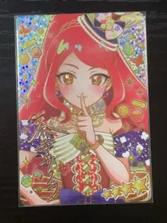 ひみつのアイプリ　メロディバズリウムアンサンブルレッド　サクラ　サイン