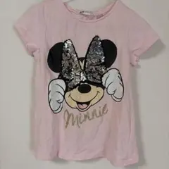 H&M ミニーマウス Tシャツ 122/128