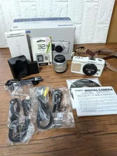 ⭐️スマホに転送⭐️OLYMPUS PEN E-PL3 ホワイト すぐ使える - メルカリ