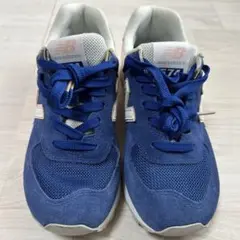 New Balance ネイビー スニーカー　574 23.5㎝