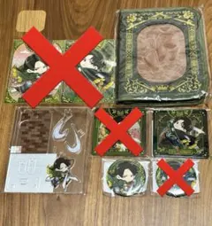 まるくじ 進撃の巨人 ちびキャラくじ リヴァイセット アクリルジオラマ 缶バッジ