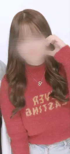 EVER LASTING ロゴ シャギーニット ボルドー ハイネック Fサイズ