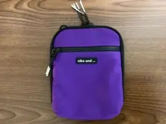 [美品] niko and ... ミニポーチ パープル