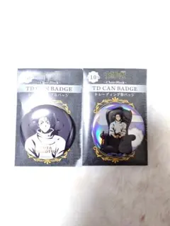 乙骨優太　缶バッジ　chair:Black　2個セット　呪術廻戦PLAZAプラザ