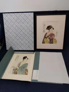 値下げ！歌麿名作撰の中の2枚1組　悠々洞出版　復刻浮世絵　新品額1面付き 2025年最新】悠々洞出版の人気アイテム - メルカリ