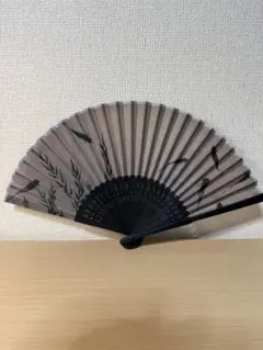 魚　扇子