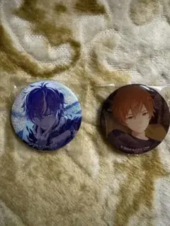 プロセカ　グリッター缶バッジ　彰人セット