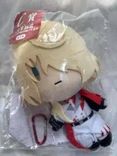 フリューくじ 刀剣乱舞 C賞 カラビナ付き御伴ぬいぐるみ 一文字則宗