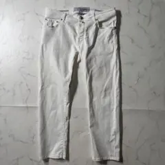 極美品】JACOB COHEN テーパードデニムパンツ ジーンズ ホワイト