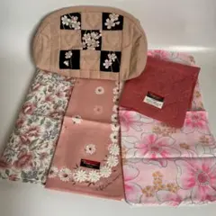 ポーチ ハンカチ 5点セット さくら 花柄