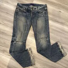 SLY デニムパンツ ダメージ加工