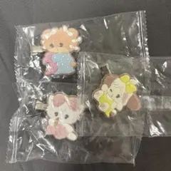 mikko characters ヘアクリップ ムース ラテ スフレ セット
