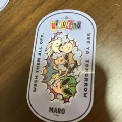 【匿名配送】MARO オンライン限定ステッカー King Gnu × MAROキャンペーン | MARO（マーロ）公式サイト