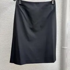 ビジネスから就活まで黒無地タイトスカート