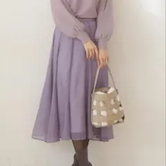 PROPORTION BODY DRESSING シャイニーエアリースカートのサムネイル