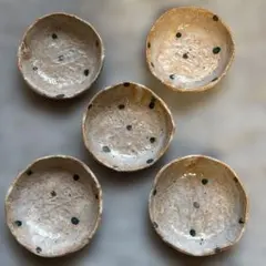 陶器　小皿5枚セット