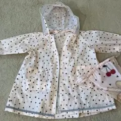 petit main レインコート　カッパ　S 80-95