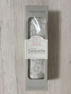 Muslin Swaddle モスリン おくるみ 星柄 116cm×116cm
