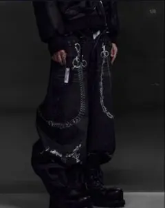 ROSENKREUZ SIDE BELT DOCKING FLARE PANTS - メルカリ