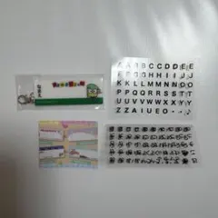 산리오 おなまえアップリケ風アクリルチャーム２ 케로케로케로피