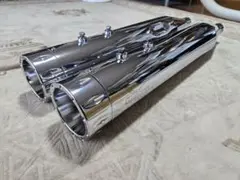 RCコンポーネンツ RCX 4.5インチ スリップオンマフラー ライバル 