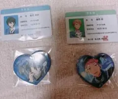 Valkyrie 学生証 ハート缶バッジ