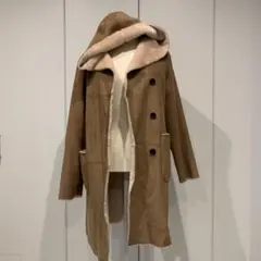 アダムエロペ ROPE ムートンコート コート アウター フェイクムートン