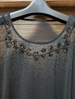 クリスチャンオジャール　半袖ビーズTシャツ