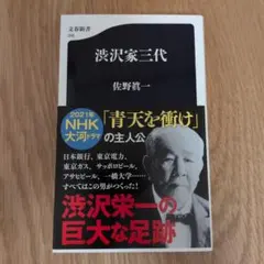 渋沢家三代 佐野眞一 文春新書
