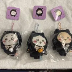 ちいかわ 黒猫のマスコット ちいかわ ハチワレ うさぎ