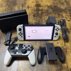 Switch本体　有機EL Joy-Con プロコン　SDカード