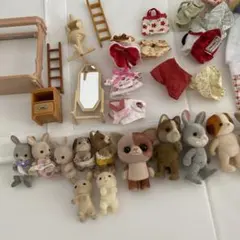 シルバニアファミリー 人形　着せ替え服セット